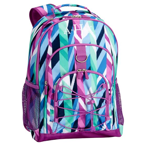 Gear-Up Multi Cool Ikat Stripe Backpack | PBteen