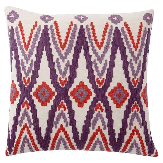 Sunset Ikat Pillow Cover | PBteen