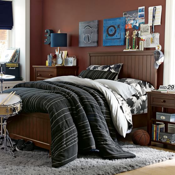 Solid Favorite Fleece Boys Quilt Sale Pottery Barn Teen