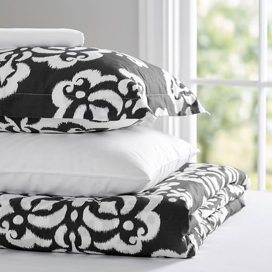 Ikat Medallion Duvet Bedding Set Dorm Bundle Pottery Barn Teen