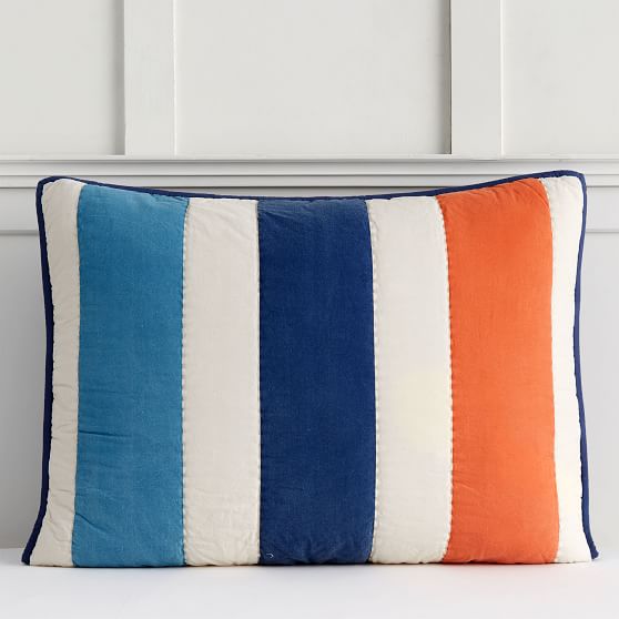 Retro Stripe Boys Quilt Sale Pottery Barn Teen