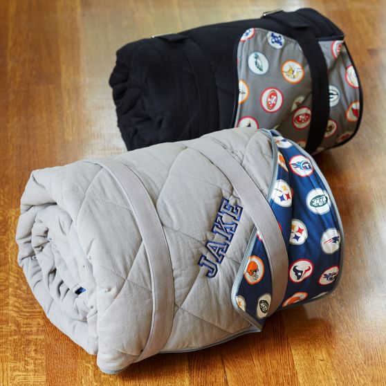 Nfl Sleeping Bag Nfc Football Bedding Pottery Barn Teen