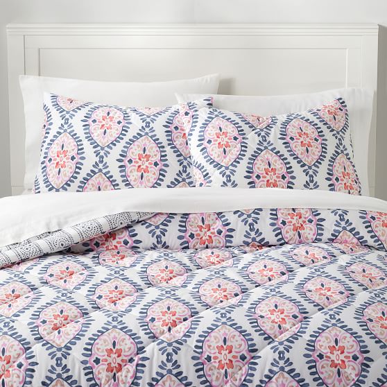 Ali Reversible Teen Comforter Sham Pottery Barn Teen