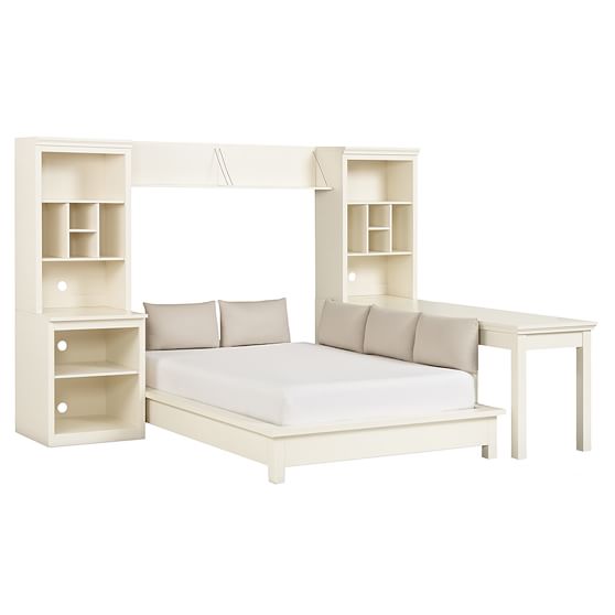 Stuff Your Stuff Platform Bed Super Set Bed Towers