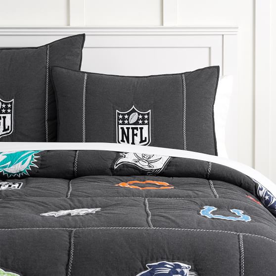 Nfl Brights Girls Quilt Sham Pottery Barn Teen