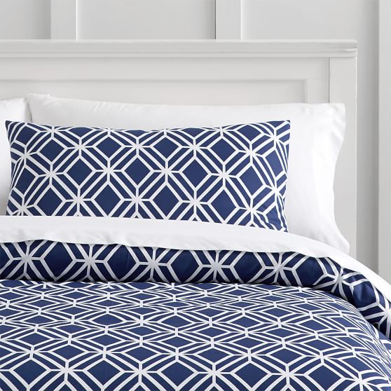 Diamond Geo Girls Duvet Cover Sale Pottery Barn Teen