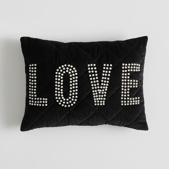 The Emily Meritt Pearl Love Teen Throw Pillow Pottery Barn Teen