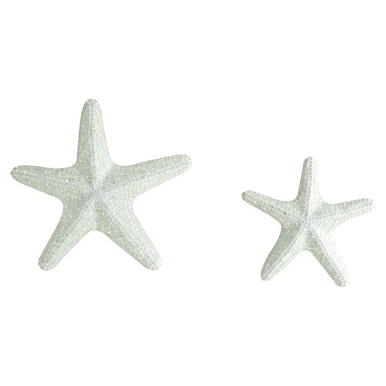 Mosaic Starfish Decor Set Of 2 Wall Decor Pottery Barn Teen