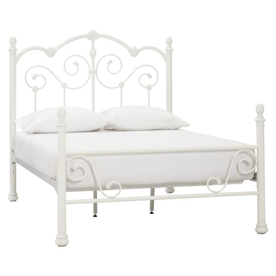 Amanda Iron Scroll Teen Bed Pottery Barn Teen