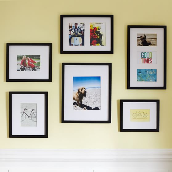 Gallery Frames Set Of 6 Photo Display Pottery Barn Teen