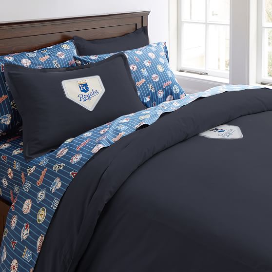 Mlb Patch Boy S Duvet Cover Sham Pottery Barn Teen