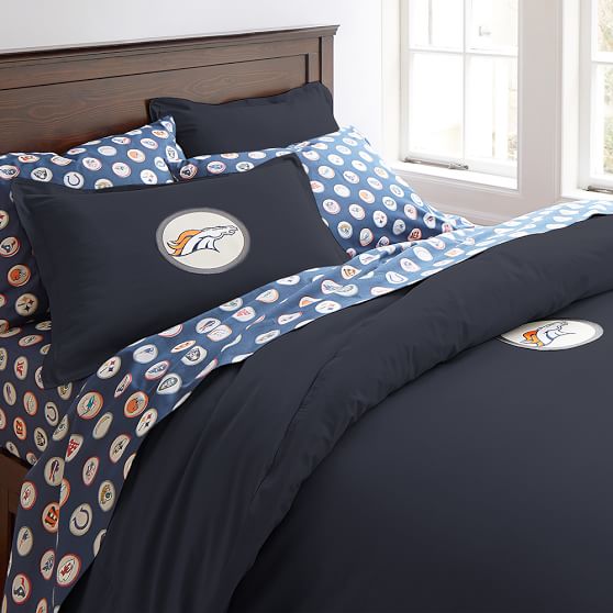 Nfl Patch Boy S Duvet Cover Sham Pottery Barn Teen