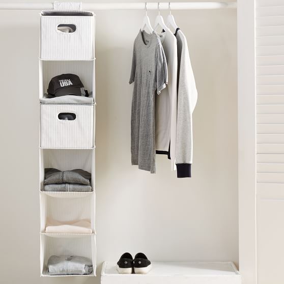 Hanging Closet Sweater Organizer | Dorm Storage | Pottery Barn Teen