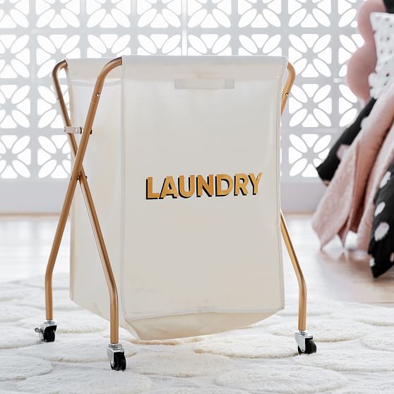 rolling laundry hamper